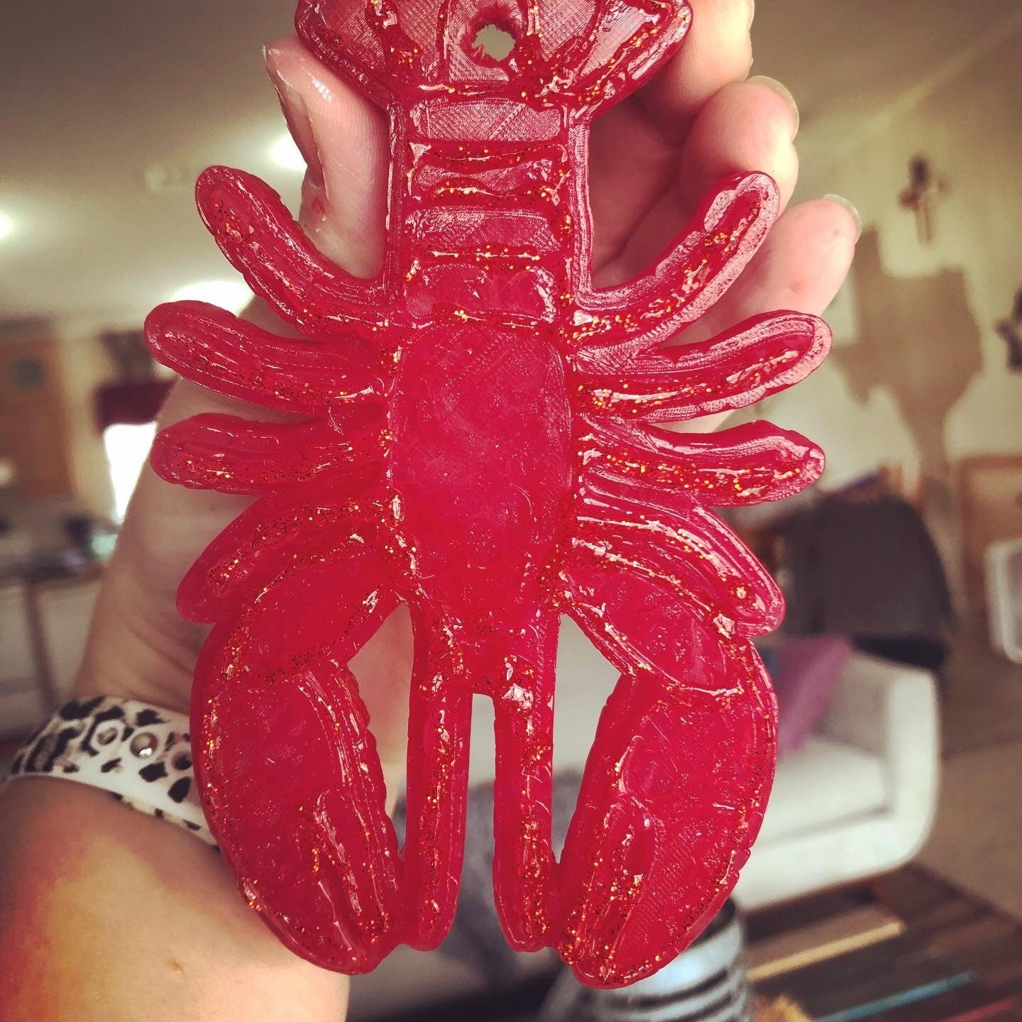 Crawfish Silicone Mold for Freshies, Soap, Ice, Resin, etc.