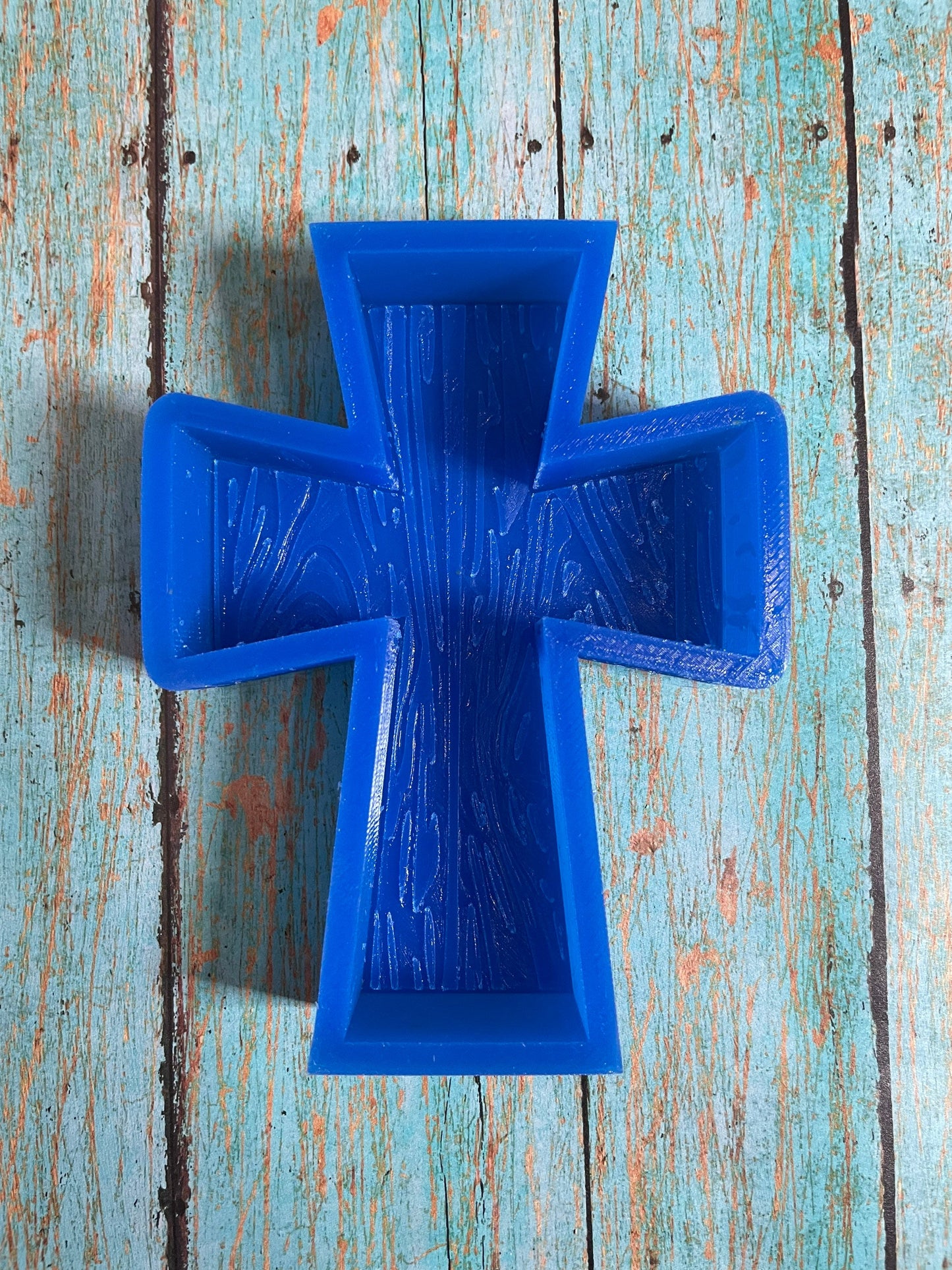 Barnwood Cross  Mold for Freshies, Soap, Ice, Resin, etc.