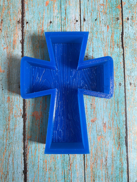 Barnwood Cross  Mold for Freshies, Soap, Ice, Resin, etc.