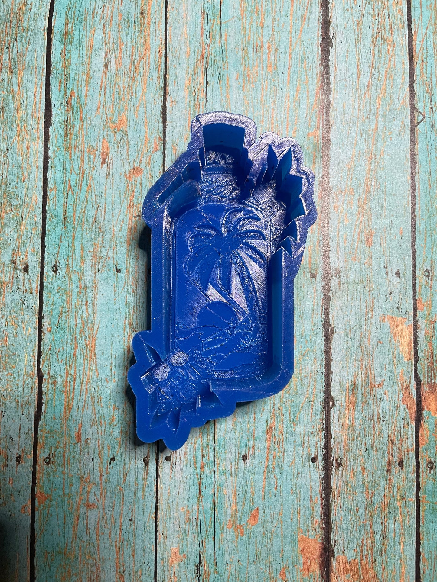 Beach Scene in a Bottle Mold for Freshies, Soap, Resin, etc.