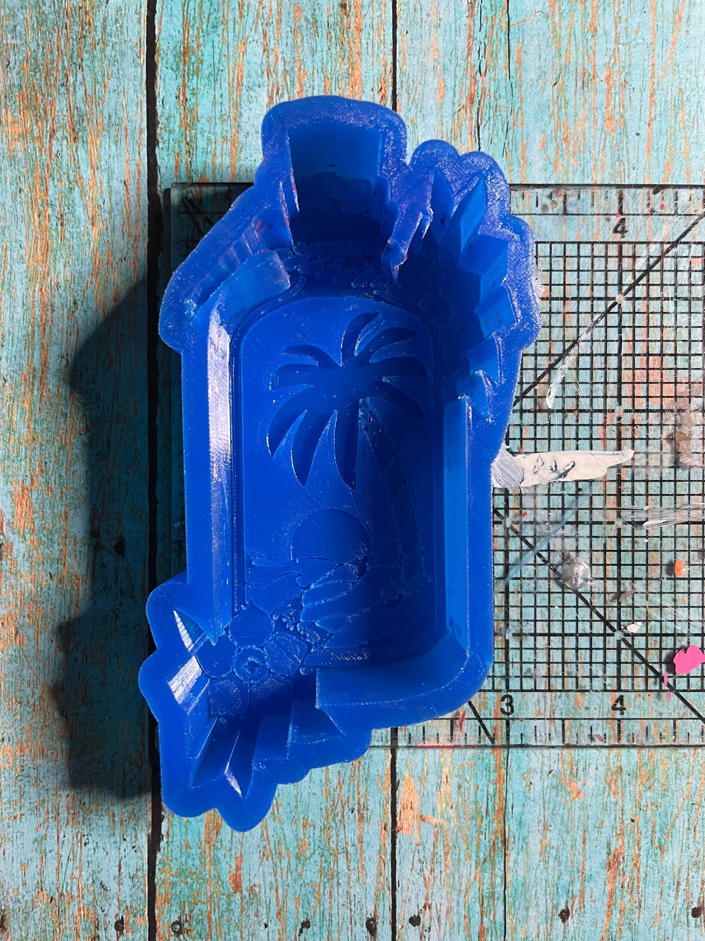 Beach Scene in a Bottle Mold for Freshies, Soap, Resin, etc.