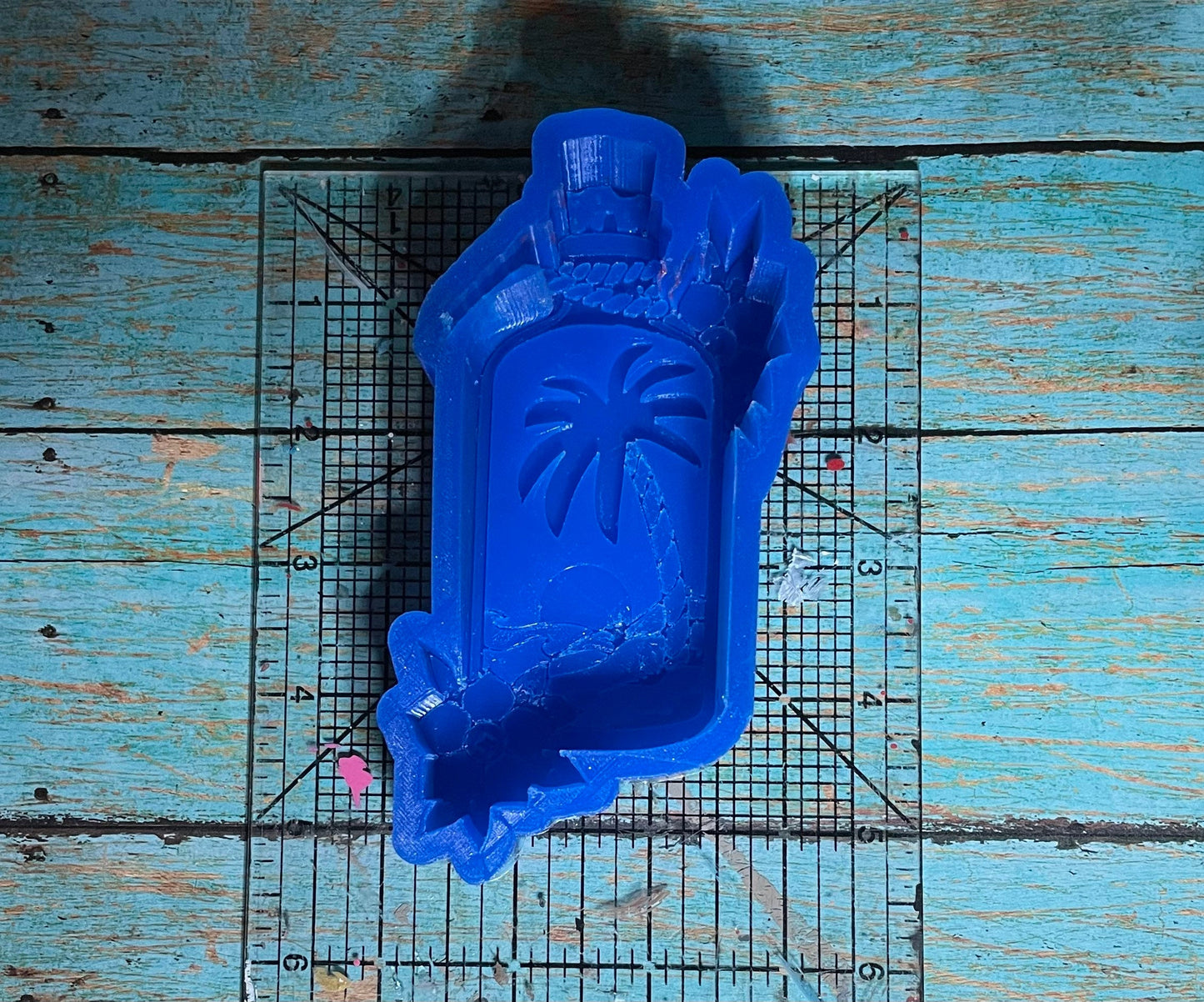 Beach Scene in a Bottle Mold for Freshies, Soap, Resin, etc.