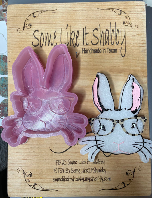 Smart Bunny Mold for Freshies, Soap, Ice, Resin, etc.