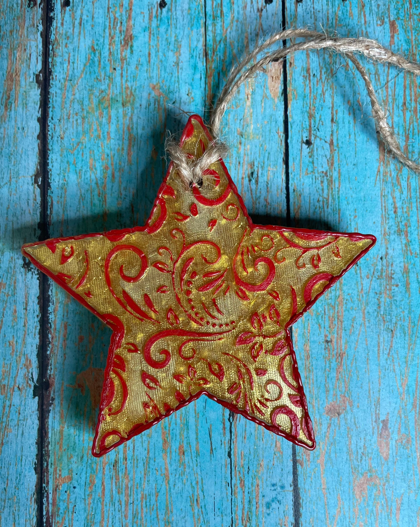 Leather Tooled Star Mold for Freshies, Soap, Ice, Resin, etc.