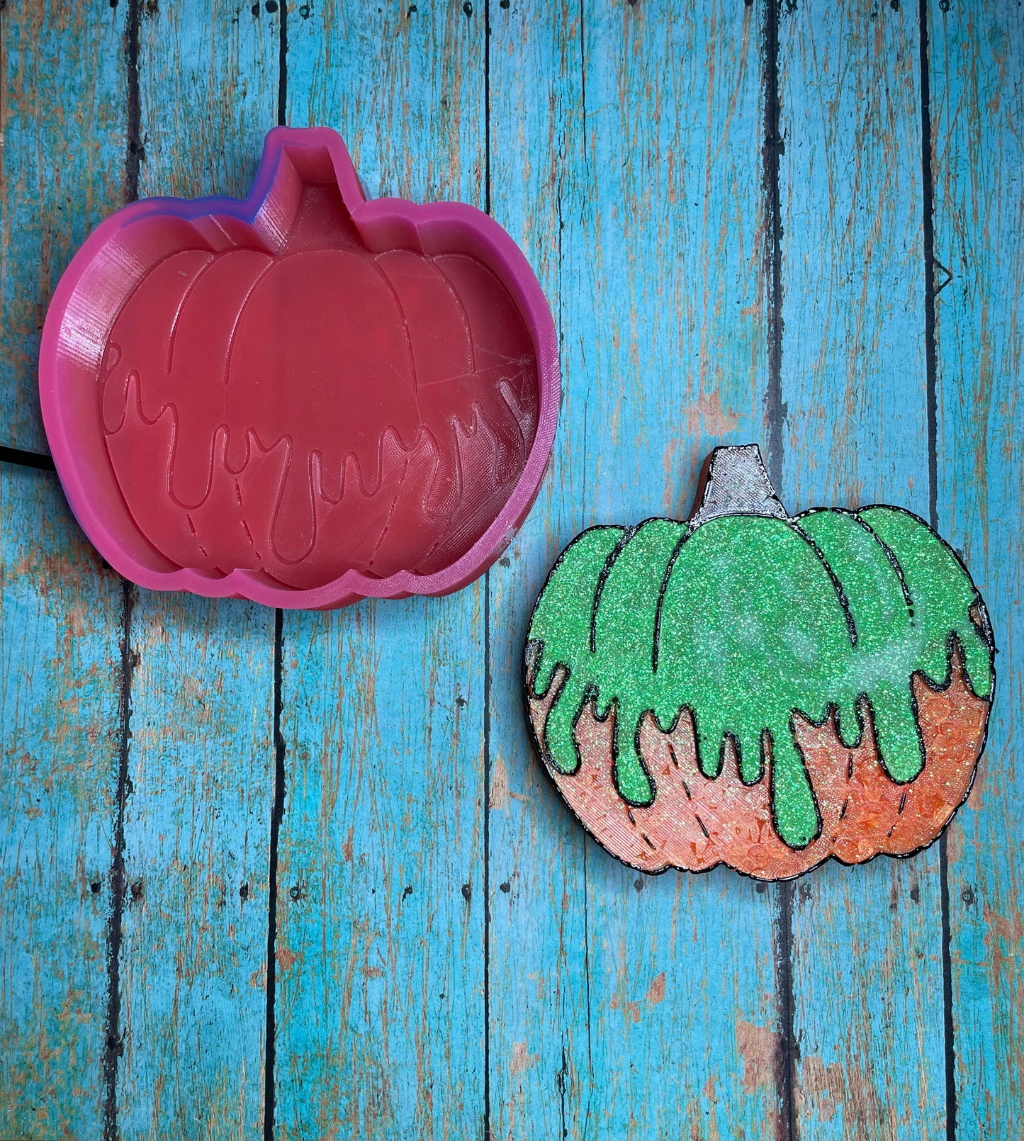 Drip Pumpkin Mold for Freshies, Soap, Ice, Resin, etc.